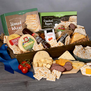 Gourmet Meat and Cheese Sampler