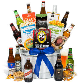Beer Gift Baskets For Men Unique Gift Idea