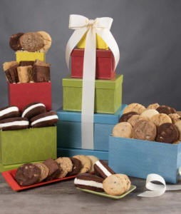 Bakery Style Gift Tower With Cookies