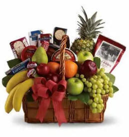 Fruit & Gourmet Gift Basket