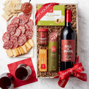 Holiday Wine & Snack Set