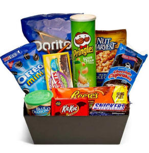 Junk Food Gift Basket