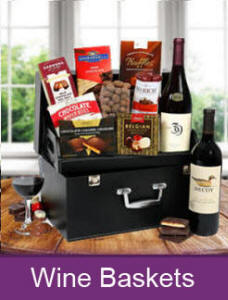 Wne, beer and champage gift baskets - Same day and next day delivery to Arizona