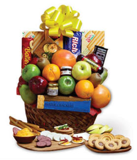 Orchard Fresh Fruit and Gourmet Gift Basket