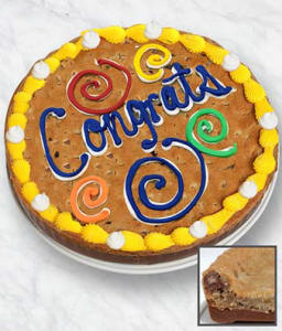 Congratulations Cookie Bark Cake