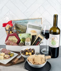 Red Wine Charcuterie Gift Box