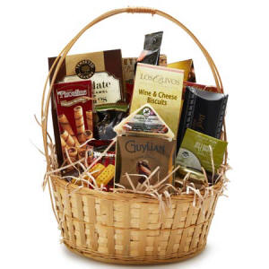 Generous Snack Gift Basket