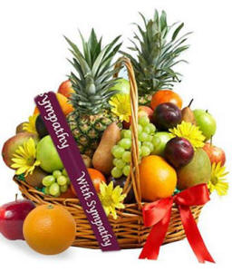 Sympathy Fruit Basket