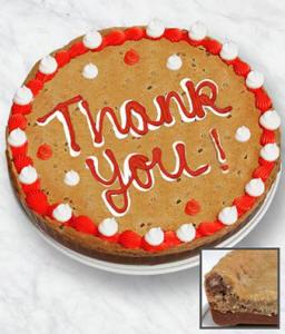 Thank You Cookie Bark Cake